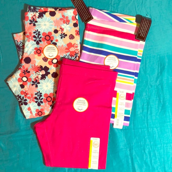 Wonder Nation Other - Set of 3 Capri Leggings Size 10-12